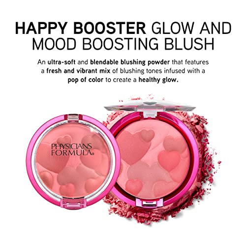 Physicians Formula Happy Booster Glow and Mood Boosting Blush, Natural, 0.24 oz.