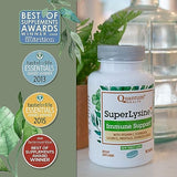 Quantum Health SuperLysine+ Advanced Formula Immune Support Supplement Lysine 1500 mg, Vitamin C Echinacea Licorice Bee Propolis & Odorless Garlic Daily Wellness Blend for Women & Men - 180 Tablets