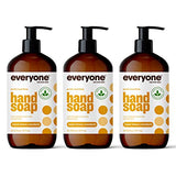 Everyone Liquid Hand Soap, 12.75 Ounce (Pack of 3), Lavender and Coconut, Plant-Based Cleanser with Pure Essential Oils