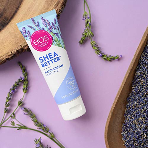 eos Shea Better Hand Cream - Vanilla Cashmere | Instant Hydration + Lasting Protection | 2.5 oz