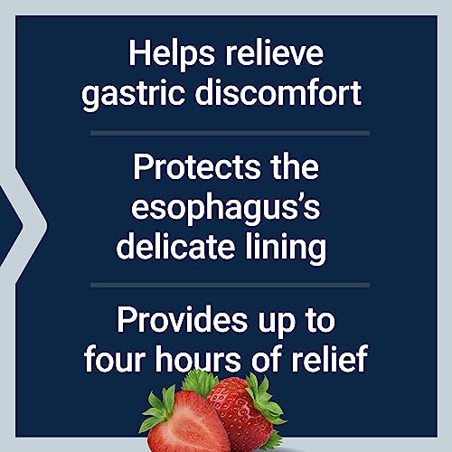 Life Extension Esophageal Guardian - Gastric Discomfort Supplements - Up To 4 Hours of Digestive Comfort & Relief - Berry Flavor, Gluten Free, Non-GMO - Vegetarian Chewable Tablets 60 Count