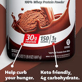 Premier Protein Powder, Vanilla Milkshake, 30g Protein, 1g Sugar, 100% Whey Protein, Keto Friendly, No Soy Ingredients, Gluten Free, 17 servings, 23.3 ounces