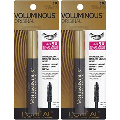 L’Oréal Paris Voluminous Original WSH Blackest Black 2 Pack