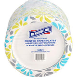 Genuine Joe 10321 Paper Plates, 6 7/8 (pack of 125 plates)