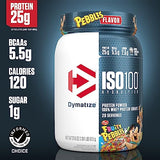 Dymatize ISO100 Hydrolyzed Protein Powder, 100% Whey Isolate Protein, 25g of Protein, 5.5g BCAAs, Gluten Free, Fast Absorbing, Easy Digesting, Strawberry, 20 Servings