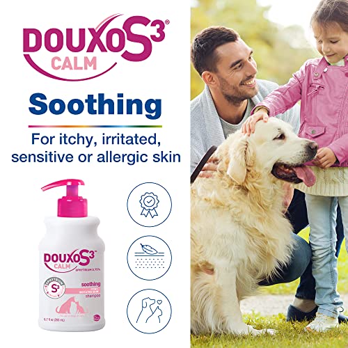 Douxo S3 Calm Shampoo 16.9 oz (500 mL) - For Dogs and Cats with Itchy Skin