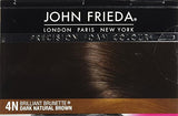 John Frieda Precision Foam Color, Medium Natural Brown 5N, Full-coverage Hair Color Kit, with Thick Foam for Deep Color Saturation