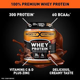 Body Fortress Super Advanced Whey Protein Powder, Vanilla, Immune Support (1), Vitamins C & D Plus Zinc, 1.74 lbs