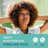 Maui Moisture Curl Quench + Coconut Oil Curl-Defining Anti-Frizz Conditioner to Hydrate and Detangle Tight Curly Hair, Softening Conditioner, Vegan, Silicone & Paraben-Free, 13 fl oz