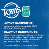 Tom's of Maine Whole Care Natural Toothpaste with Fluoride, Wintermint, 4 oz. 3-Pack