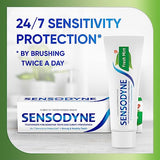 Sensodyne Fresh Mint Sensitive Toothpaste, ADA Accepted Toothpaste for Cavity Prevention and Sensitive Teeth Treatment - 4 Ounces (Pack of 2)