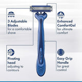 Gillette Sensor3 Smooth Shave Disposable Razor, 4 Count