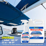 STAR BRITE Waterproofing Spray, Waterproofer + Stain Repellent + UV Protection - 1 GAL (081900N)