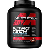 Whey Protein Powder | MuscleTech Nitro-Tech Whey Gold Protein Powder | Whey Protein Isolate Smoothie Mix | Protein Powder for Women & Men | Vanilla Protein Powder, 5 lbs (69 Serv)-package varies