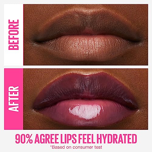 Maybelline New York Lifter Gloss, Hydrating Lip Gloss with Hyaluronic Acid, High Shine for Plumper Looking Lips, Opal, Pink Neutral, 0.18 Ounce