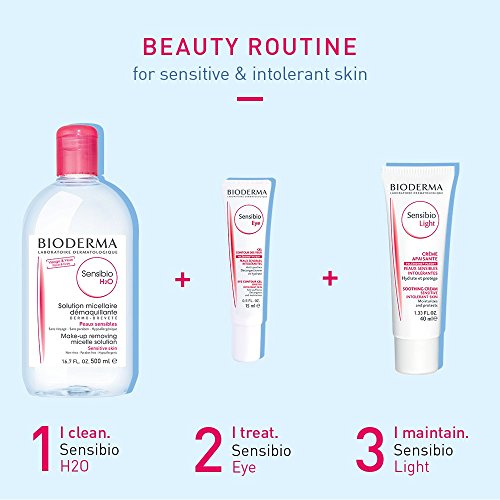 Bioderma - Sensibio H2O - Micellar water makeup remover, 33.4 Fl Oz