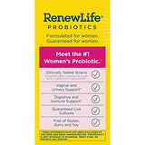 Renew Life Probiotics for Women, 25 Billion CFU Guaranteed, Probiotic Supplement for Digestive, Vaginal & Immune Health Shelf Stable, Soy, Dairy & Gluten Free, 60 Capsules