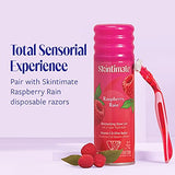 Skintimate Raspberry Rain Moisturizing Shave Gel for Women, 7oz (3 Pack)