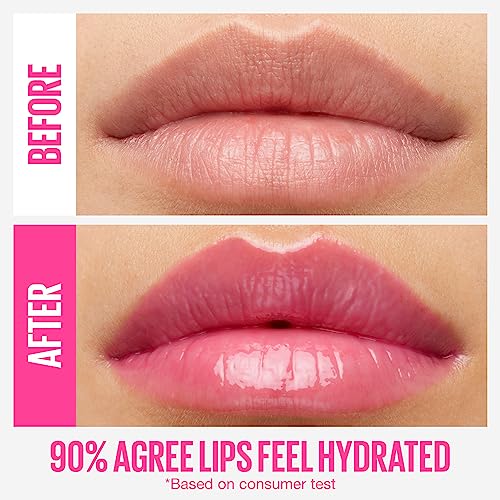 Maybelline New York Lifter Gloss, Hydrating Lip Gloss with Hyaluronic Acid, High Shine for Plumper Looking Lips, Opal, Pink Neutral, 0.18 Ounce