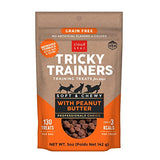 Cloud Star Tricky Trainers Crunchy Dog Training Treats 5 oz Pouch, Cheddar Flavor, Low Calorie Behavior Aid with 680 Treats