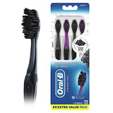 Oral-B Charcoal Toothbrushes, Medium 2ct