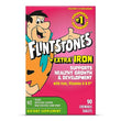 Flintstones Chewable Kids Multivitamin with + Extra Iron, Toddler & Kid Vitamins with Vitamin C, D, Vitamin B12 & Iron for Kids, 90 Count