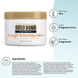 Gold Bond Rough & Bumpy Daily Skin Therapy Cream, 8 oz., With 7 Moisturizers & 3 Vitamins