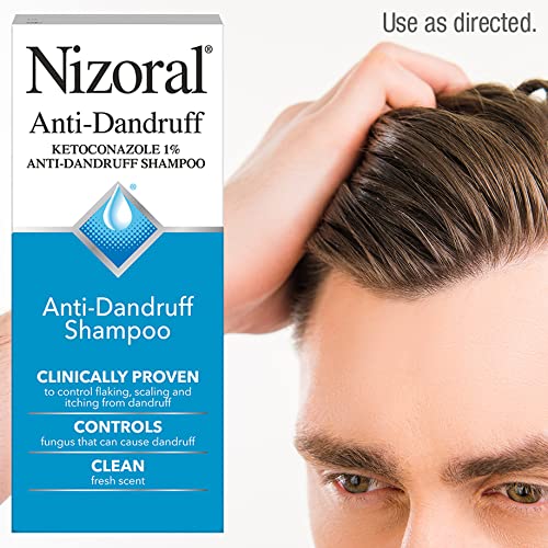 Nizoral Anti-Dandruff Shampoo, 7 oz + Deep Moisturizing Conditioner, 11 oz Bundle