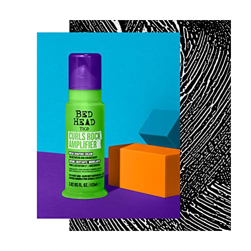 TIGI Bed Head Curls Rock Amplifier Curly Hair Cream for Defined Curls 3.82 fl oz