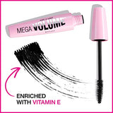 Wet n Wild Mega Volume Waterproof Mascara, Very Black, 0.21 Ounce,C157A