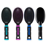 Conair Salon Results Hairbrush for Men and Women, Cushion Base Hairbrush for Everyday Brushing, Color May Vary, 1 Pack