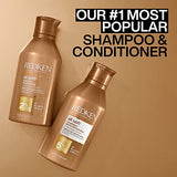 REDKEN Conditioner for Dry, Brittle Hair, Moisturizes and Provides Intense Softness and Shine, With Argan Oil, All Soft, 1000 ml