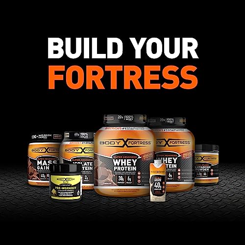 Body Fortress Super Advanced Whey Protein Powder, Vanilla, Immune Support (1), Vitamins C & D Plus Zinc, 3.9 lbs.