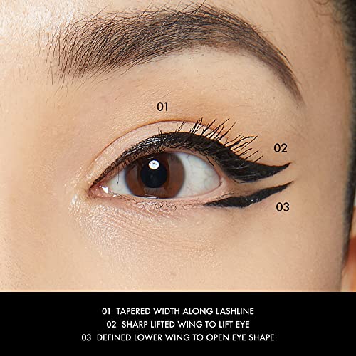 NYX PROFESSIONAL MAKEUP Epic Ink Liner Waterproof Liquid Eyeliner, Black, 2 Pack