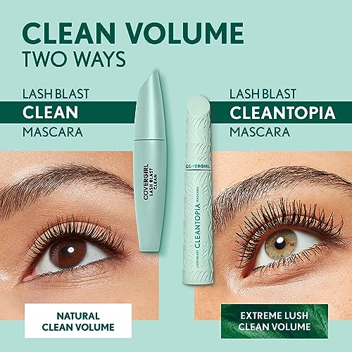 COVERGIRL Lash Blast Clean Volume Mascara Pack of, Black Brown, 1 Count