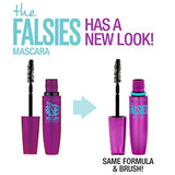 Maybelline Volum' Express Falsies Volumizing, Washable Mascara, Blackest Black, 2 Count