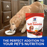 Hill's Soft Dog Treats, Soft Savories with Beef & Cheddar Dog Snacks, Healthy Dog Treats, 8 oz. Bag