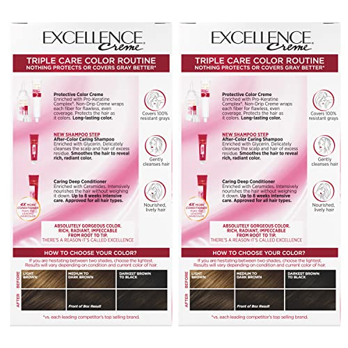 Excellence Dark Brown 4 2pk