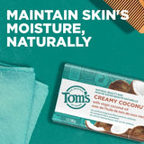 Toms of Maine Natural Beauty Bar Soap, Creamy Coconut With Virgin Coconut Oil, 5 oz. 6-Pack (Packaging May Vary)