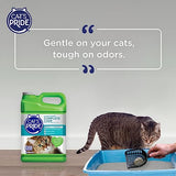 Cats Pride Premium Lightweight Clumping Litter Complete Care - Up to 10 Days of Powerful Odor Control - Hypoallergenic - Multi-Cat, Unscented, 10 Pounds