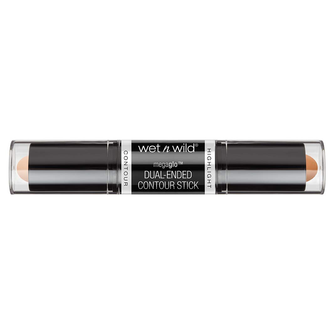 Wet n Wild MegaGlo Dual-Ended Contour Stick Medium/Tan, Cruelty-Free