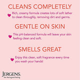 Jergens Extra Moisturizing Hand Soap, Liquid Hand Soap Refill Cherry Almond Scent, Hand Wash For Dry Hands, 16 Ounces