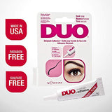 Duo Strip Lash Adhesive White/Clear, for Strip False Eyelash, 0.25 oz, 1-Pack