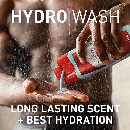 Old Spice Hydro Body Wash for Men, Pure Sport Plus Scent, Hardest Working Collection, 16.0 oz (Pack of 4)