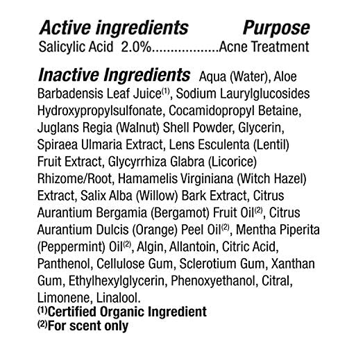 Alba Botanica Acnedote Maximum Strength Face & Body Scrub, 8 Oz