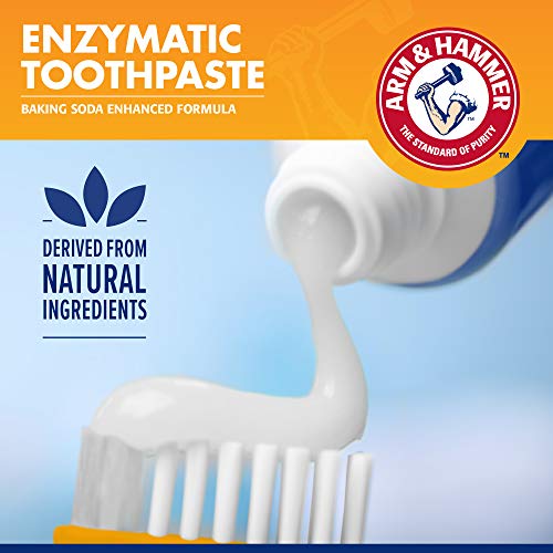 Arm & Hammer for Pets Tartar Control Kit for Dogs | Contains Toothpaste, Toothbrush & Fingerbrush | Reduces Plaque & Tartar Buildup, 3-Piece Kit, Banana Mint Flavor