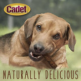 Cadet Gourmet Triple Chews Pork Hide, Sweet Potato, & Duck Dog Treats - Healthy Dog Treats for Small & Large Dogs - Inspected & Tested in USA (6 Count)