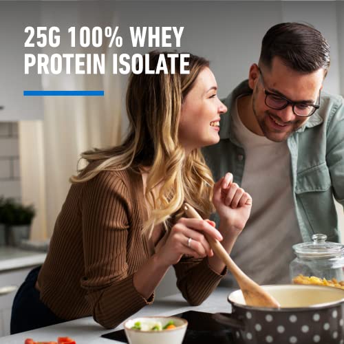 Isopure Protein Powder, Whey Isolate with Vitamin C & Zinc for Immune Support, 25g Protein, Low Carb & Keto Friendly, Flavor: Dutch Chocolate, 62 Servings, 4.5 Pounds (Packaging May Vary)