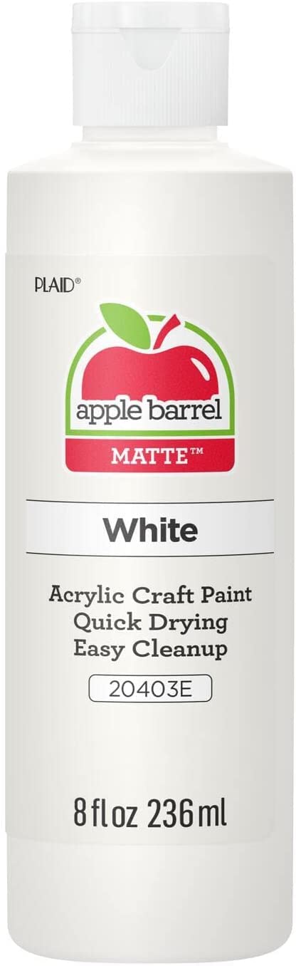 Apple Barrel Acrylic Paint in Assorted Colors (8 Ounce), 20404 Black