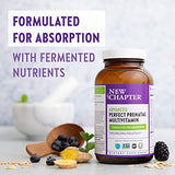 New Chapter Perfect Prenatal Vitamins,192ct, Organic Prenatal Vitamins, Non-GMO Ingredients for Healthy Baby & Mom - Folate (Methylfolate), Iron, Vitamin D3, Fermented with Whole Foods and Probiotics